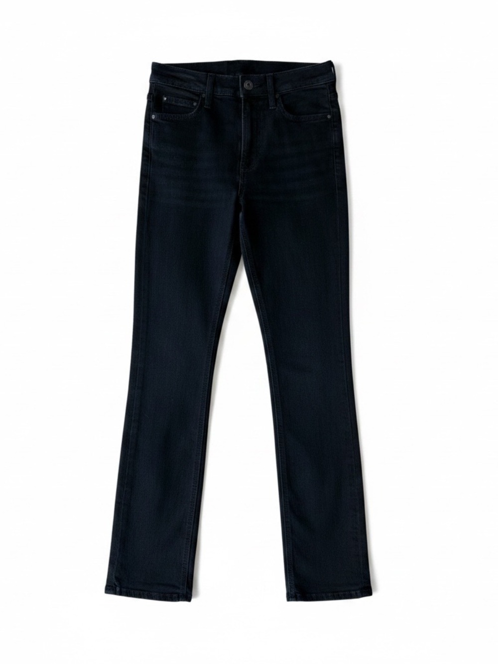 Mother Mid Rise Dazzler Black Jeans